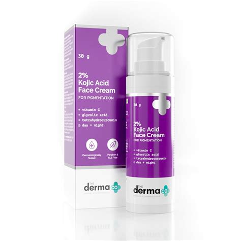 Amazon The Derma Co 2 Kojic Acid Cream 30 Gm Dermaco Beauty