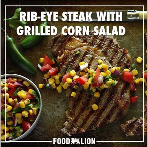 Featured in 5 delicious salad recipes. Rib-Eye Steak with Grilled Corn Salad | Recipe | Steak ...
