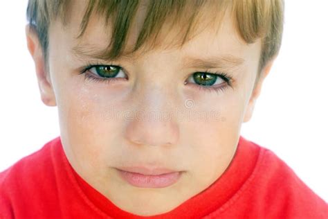 Sad Child Crying Tears Stock Photo Image Of Grieving 9047400