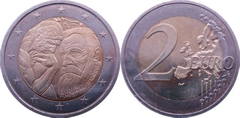 Frankreich 2 Euro 2017 100 Todestag Von Auguste Rodin Stgl Ma Shops