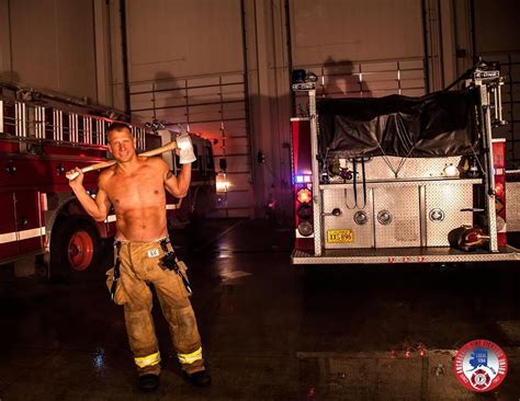 Anchorage Firefighters Pose In And Out Of Uniform For Charity