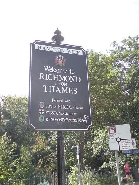 Richmond Upon Thames My Original Plan Was To Walk To Richm Flickr
