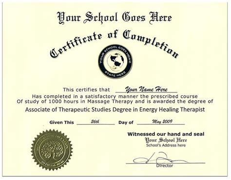 45 Massage Therapist Certificate Online Png Massage Blogs