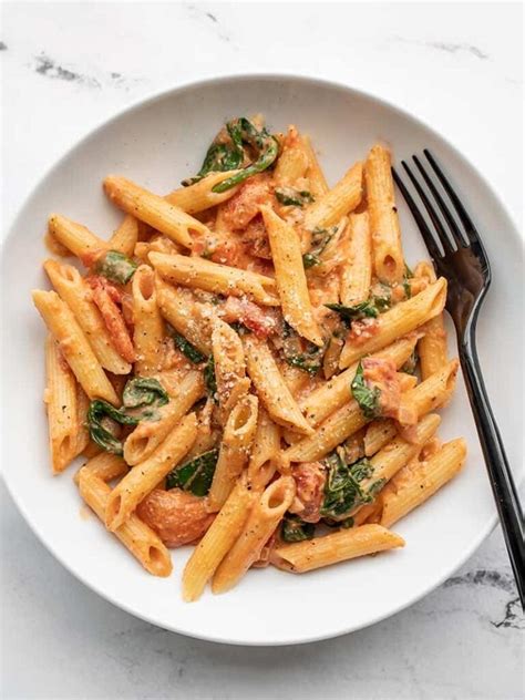 Creamy Tomato And Spinach Pasta Budget Bytes