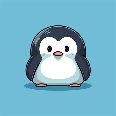 Premium Vector Cute Penguin Cartoon Vector Illustration