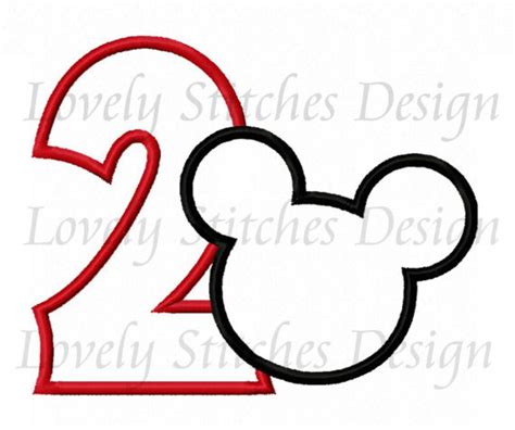Mickey Mouse Number 2 Dfb
