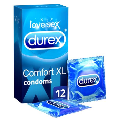 2 X Durex Comfort Xl Latex Condoms Lubricated Pack Of 12 Total 24