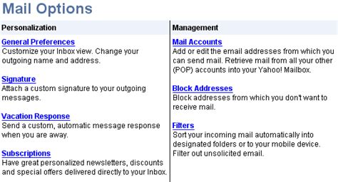 Dans Mail Format Site Configuration Yahoo Mail