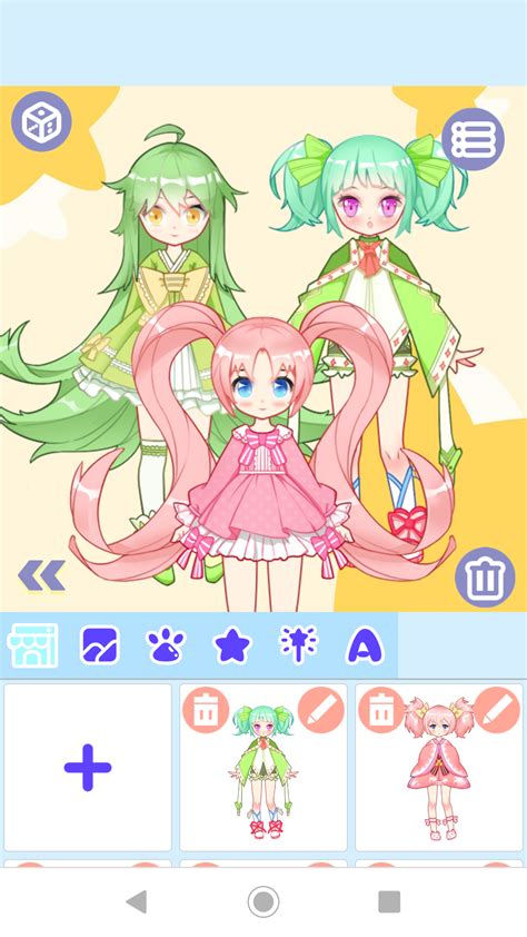 Anime Dress Up Cute Anime Girls Maker Apk 116 Download For Android Download Anime Dress Up