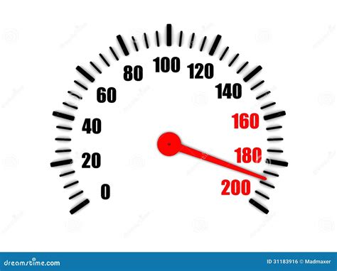 High Speed On A Speedometer Royalty Free Stock Image Image 31183916