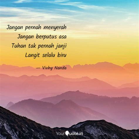 Mp3, 44100 hz, stereo, s16p, 128 kb/s. Tuhan Tak Pernah Janji Langit Selalu Biru - Berbagi Informasi