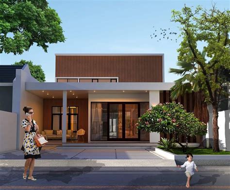 Desain Dalam Rumah Minimalis Tanpa Genteng 2 Teras - Desain Rumah Idaman