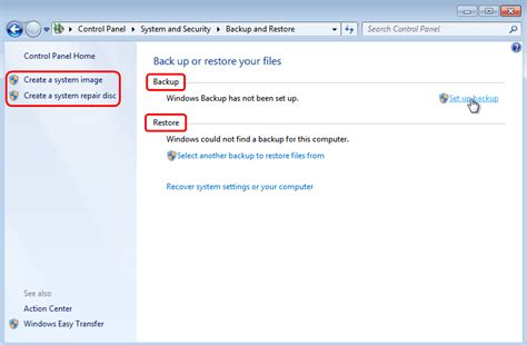 Backup And Restore User Guide In Windows 7 And Windows 10