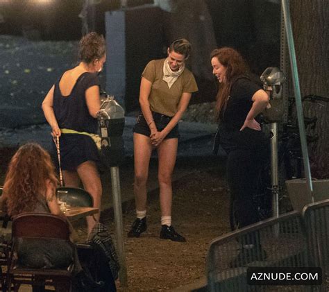 Kristen Stewart And Girlfriend Dylan Meyer Dining In Los Angeles Aznude