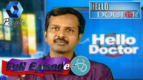 Hello Doctor Dr Arun B Nair On Anxiety Disorder 1st January 2015