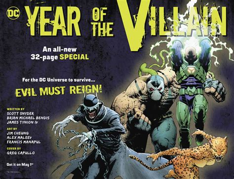 Dc Comics Universe And Dcs Year Of The Villain 1 Spoilers Justice