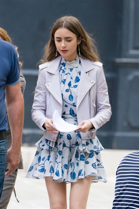 Lily Jane Collins Lily Collins Style Lilly Colins Purple Leather