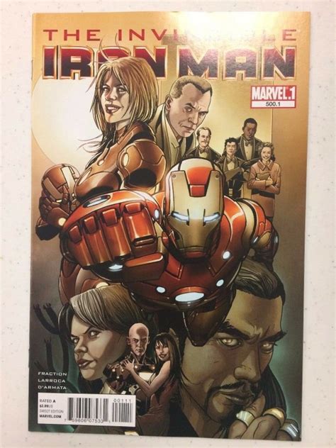 Invincible Iron Man 5001 Comic Book Marvel 2011 Comic Books