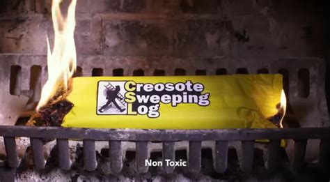 Csl Creosote Sweeping Log For Fireplaces And Woodstoves Chimney