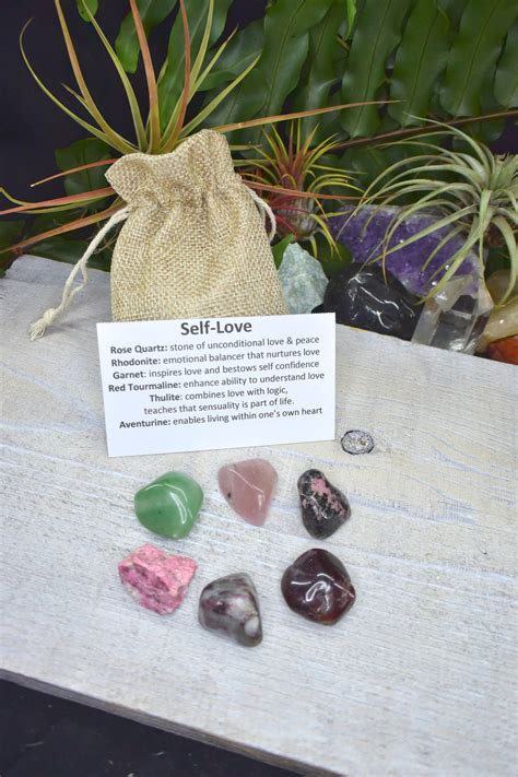 Self Love Crystals Self Love Set Gemstones Self Love Stones Etsy