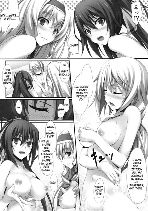 rule 34 blush breasts cecilia alcott censored charlotte dunois closed eyes cum hair happy sex