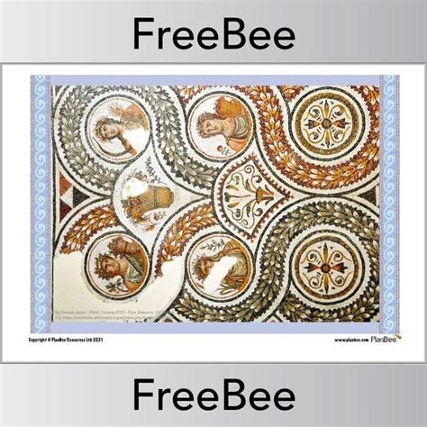Free Roman Mosaics Ks2 Display Cards By Planbee