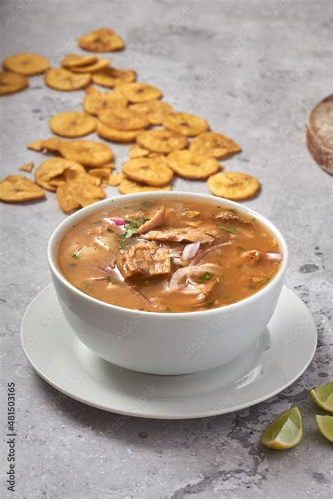 Delicious Encebollado Fish Stew From Ecuador Traditional Food National