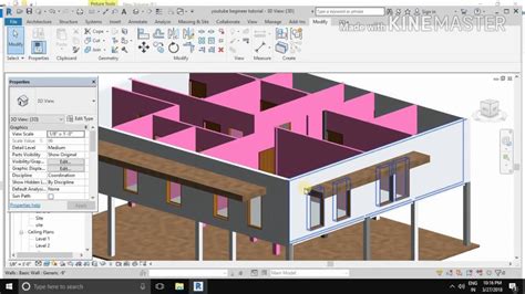 How to use model in place in revit architecture, design tutorial