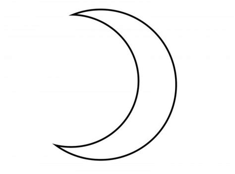 How To Draw A Crescent Moon Really Easy Drawing Tutorial Drawing