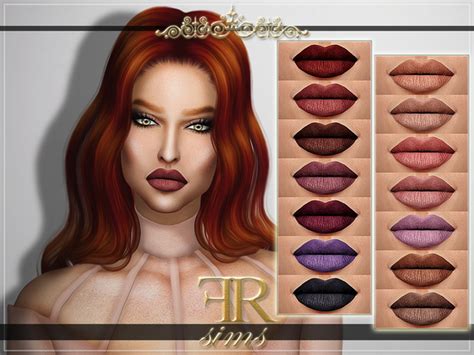 Frs Lipstick N18 By Fashionroyaltysims At Tsr Sims 4 Updates