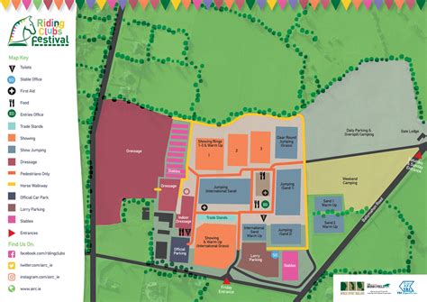 Map Now Available For 28th Riding Clubs Festival Association Of Irish