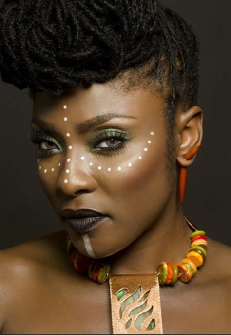 Andruil African Makeup African Tribal Makeup African Face Paint