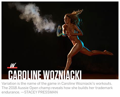 How Tennis Star Caroline Wozniacki Got That Body Issue Body ESPN