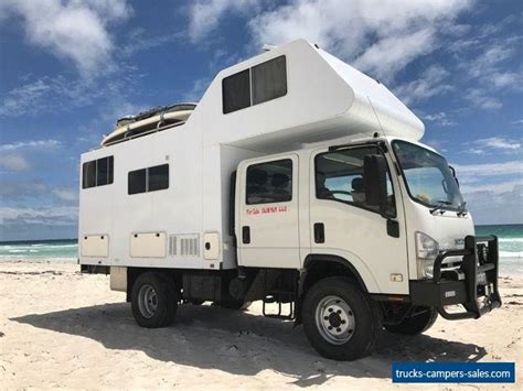 4dw Motorhome Isuzu Nps 300 Camper Van Rv 4x4 For Sale In Australia
