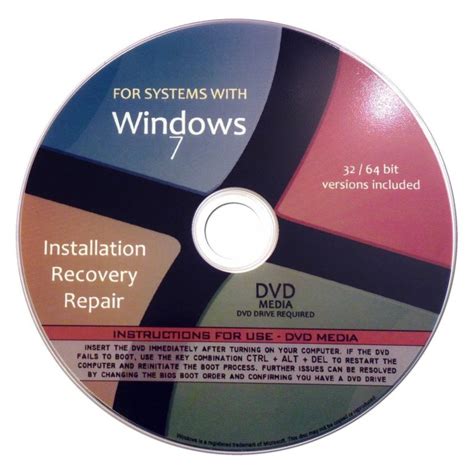Windows 7 Home Premium 3264 Bit Reinstall Reinstallation Re Install