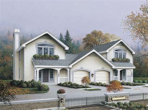 Check out our 2 family house plans selection for the very best in unique or custom, handmade pieces from our architectural drawings shops. Patterson Place Duplex Home from houseplansandmore.com ...