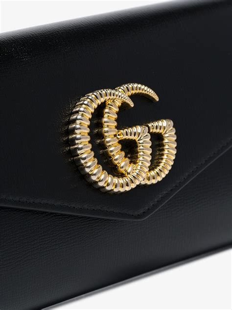 Gucci Broadway Double G Clutch Bag Browns