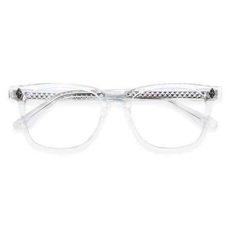 Ch2803 Square Clear Eyeglasses Frames Leoptique