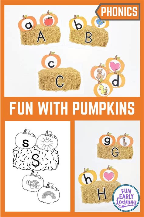 Fun With Pumpkins Letter Sound Activity Phonics Activities