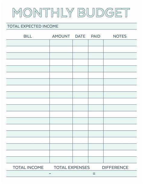 Monthly Budget Worksheet Excel Beautiful Pin By Melody