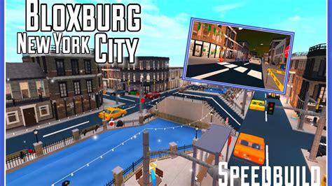 New York City Tour Bloxburg Speedbuild Part 1 Youtube