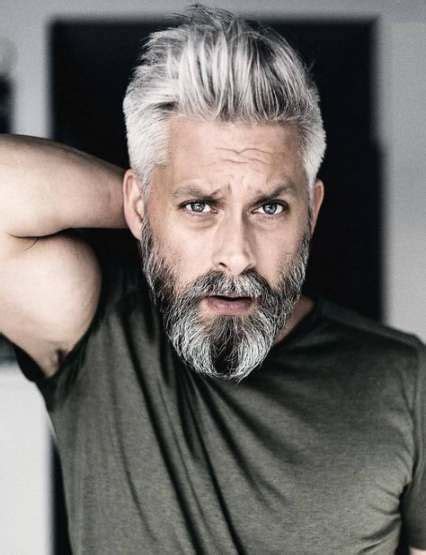 30 Grey Hair Styles For Men To Turn Into Silver Foxes MenHairstylist Com