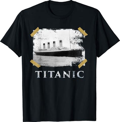 Buy Titanic Vintage Cruise Ship Rms Titanic 1912 T T Shirt Online In