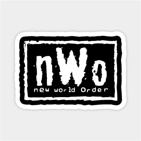 Nwo New World Order Pro Wrestling Nwo Magnet Teepublic