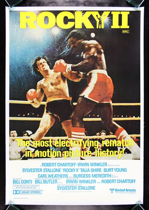 Rocky is a boxing saga of popular films all written by and starring sylvester stallone, who plays the character rocky balboa. Stallone movies, Rocky film, Rocky ii