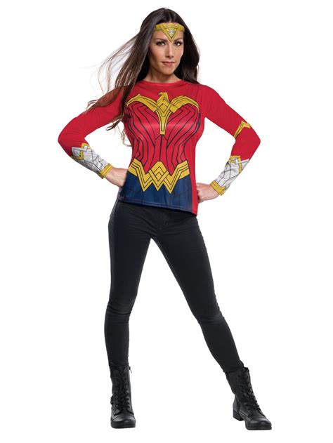 Adult Wonder Woman Justice League Costume Top