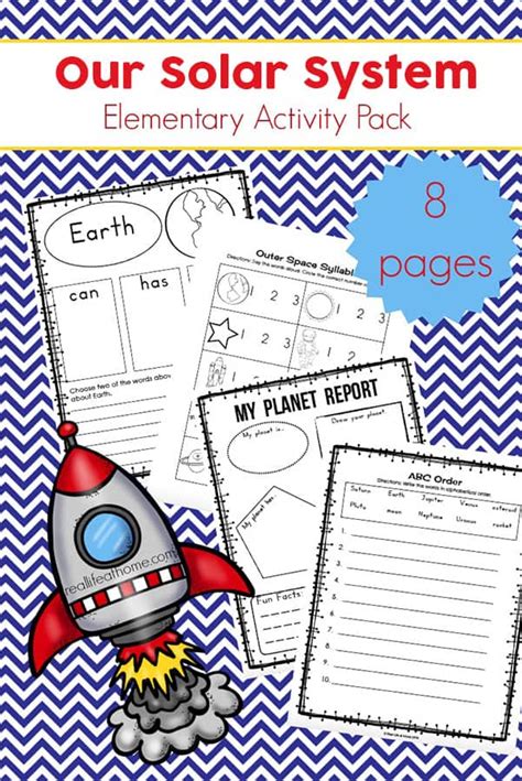 First Grade Solar System Printables