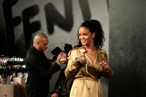 Rihanna Shines Bright Like Diamond In Dubai At Fenty Beauty Event