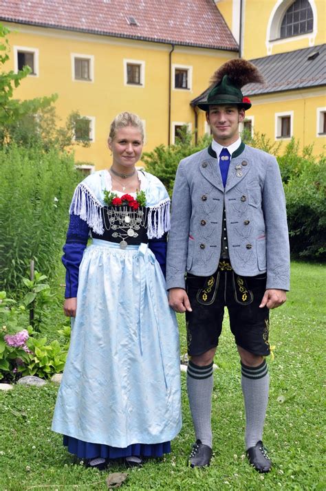 Folkcostumeandembroidery Mens Costume Of Miesbach Upper Bavaria Germany