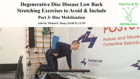 Degenerative Disc Disease Exercises To Avoid And Include Stretches